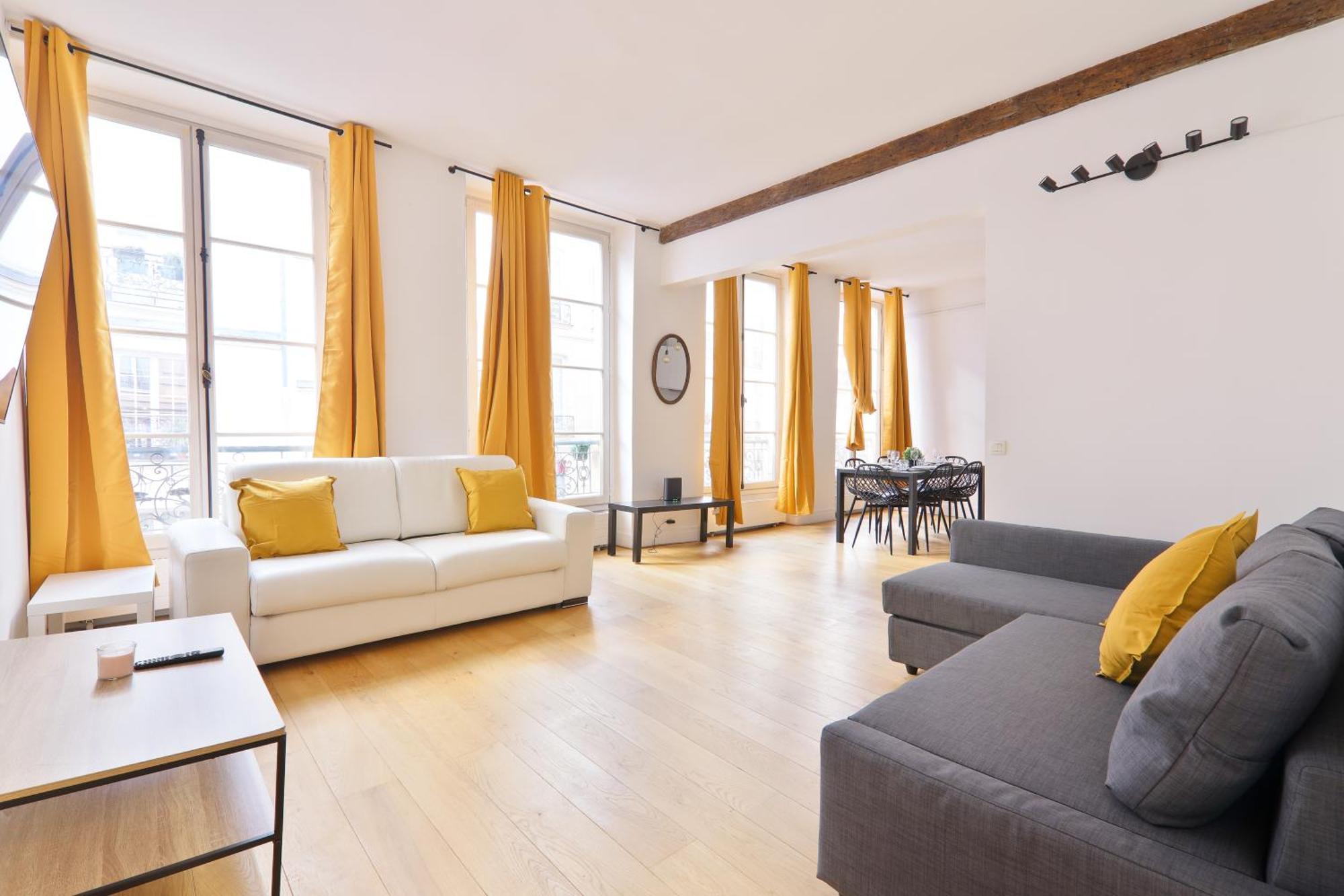 Appartement Mezzanine Quartier Chatelet Les Halles 4 Free Netflix Paris Eksteriør billede