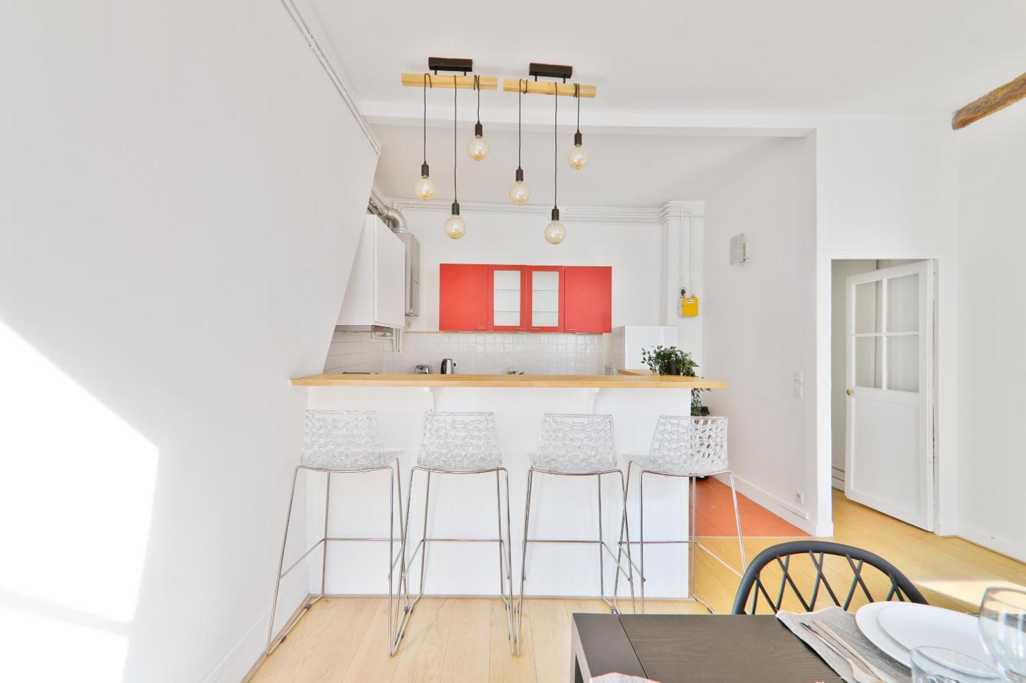 Appartement Mezzanine Quartier Chatelet Les Halles 4 Free Netflix Paris Eksteriør billede