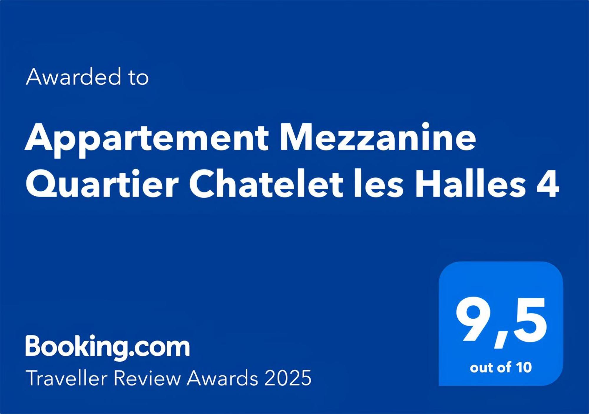 Appartement Mezzanine Quartier Chatelet Les Halles 4 Free Netflix Paris Eksteriør billede