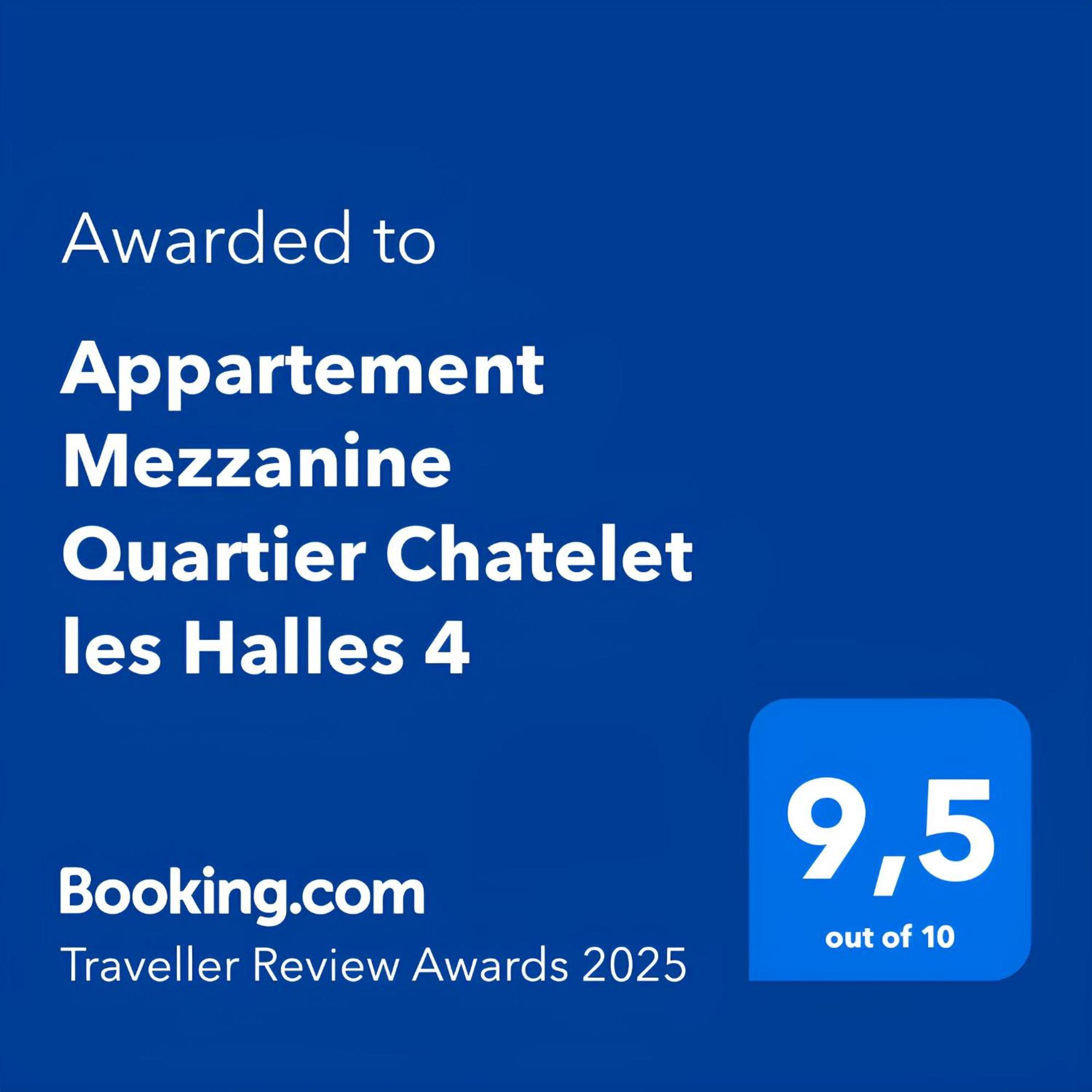 Appartement Mezzanine Quartier Chatelet Les Halles 4 Free Netflix Paris Eksteriør billede